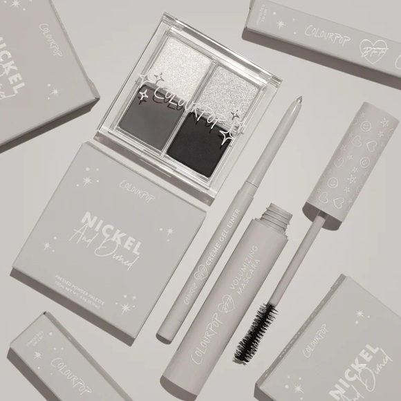 Colourpop Silver Star Eye Set 🩶 w/Free Eyeshadow Brushes - Picture 1 of 13